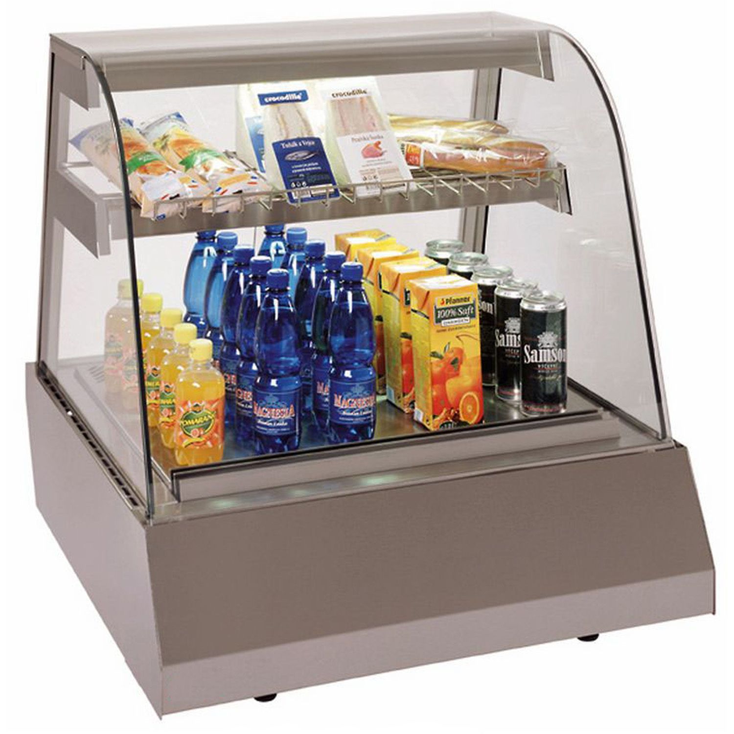 Vitrina rece inalta 2 cuve GN - 0