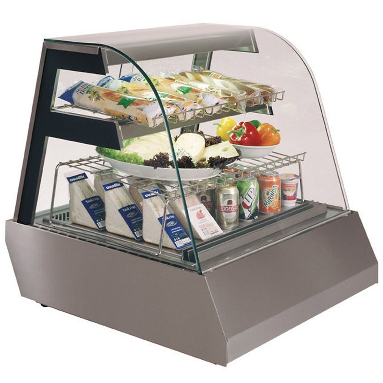 Vitrina rece inalta 3 cuve GN - 0