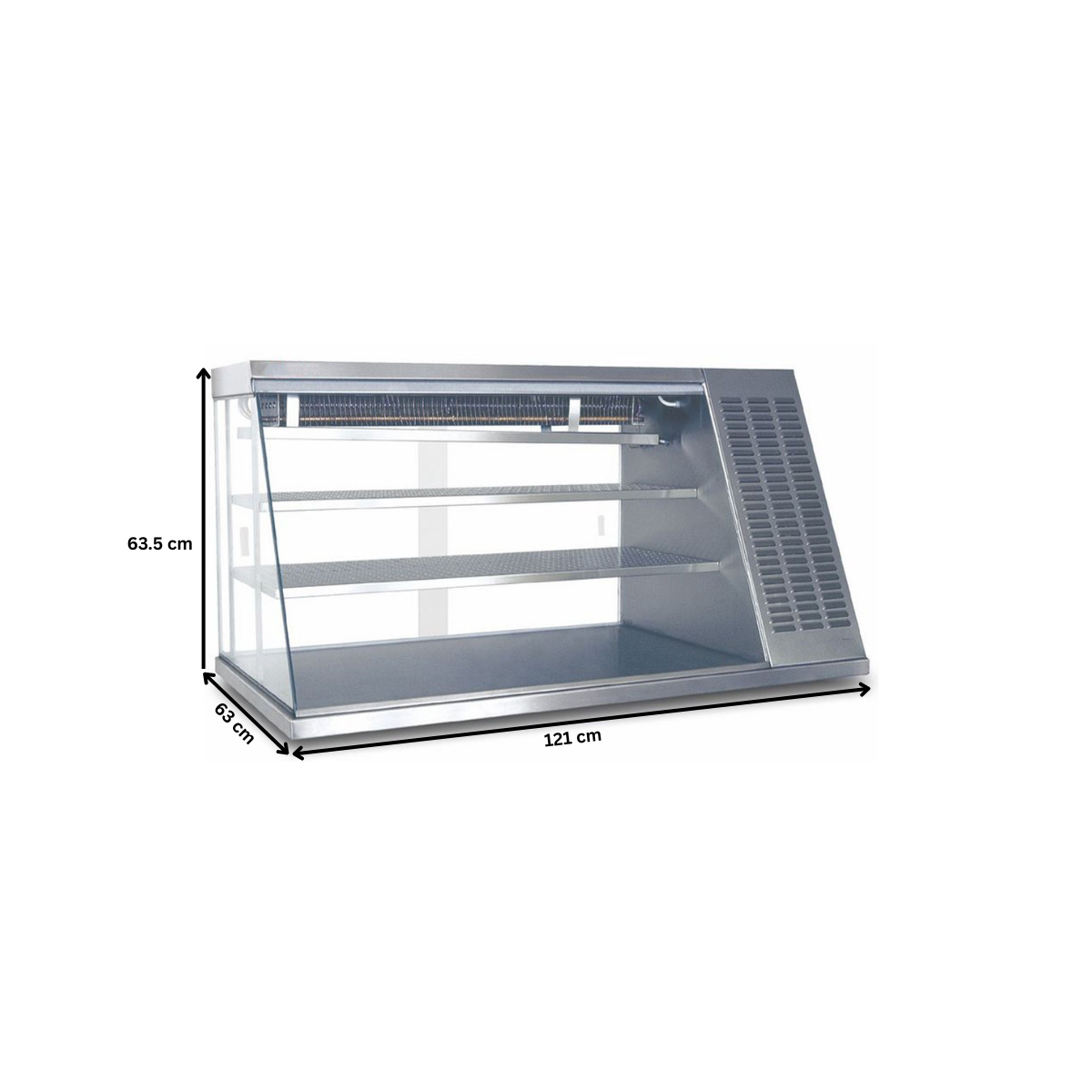 Vitrina rece statica OHIO II - 2