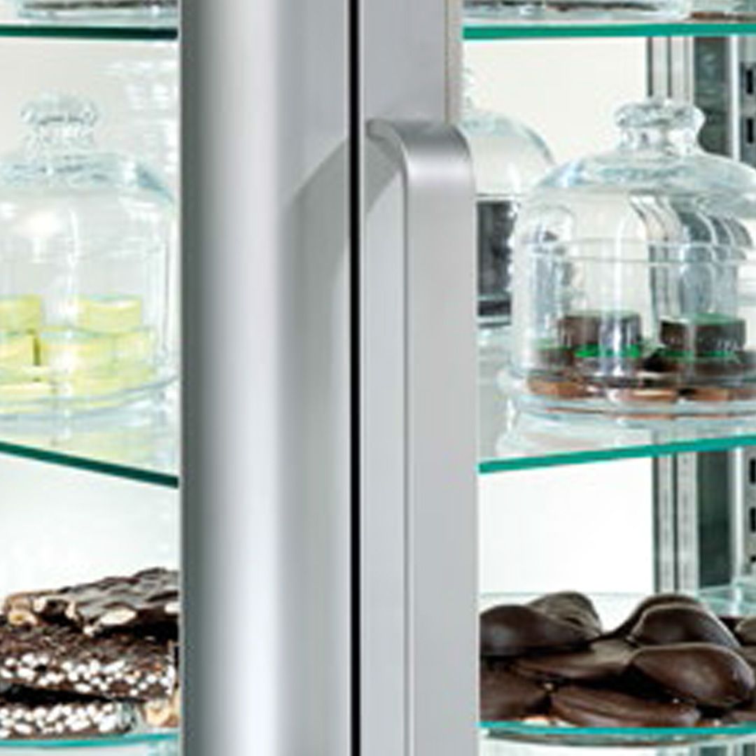 Vitrina congelare verticala, pentru cofetarie gelaterie, 848 lt, 138*62*186 cm - 2