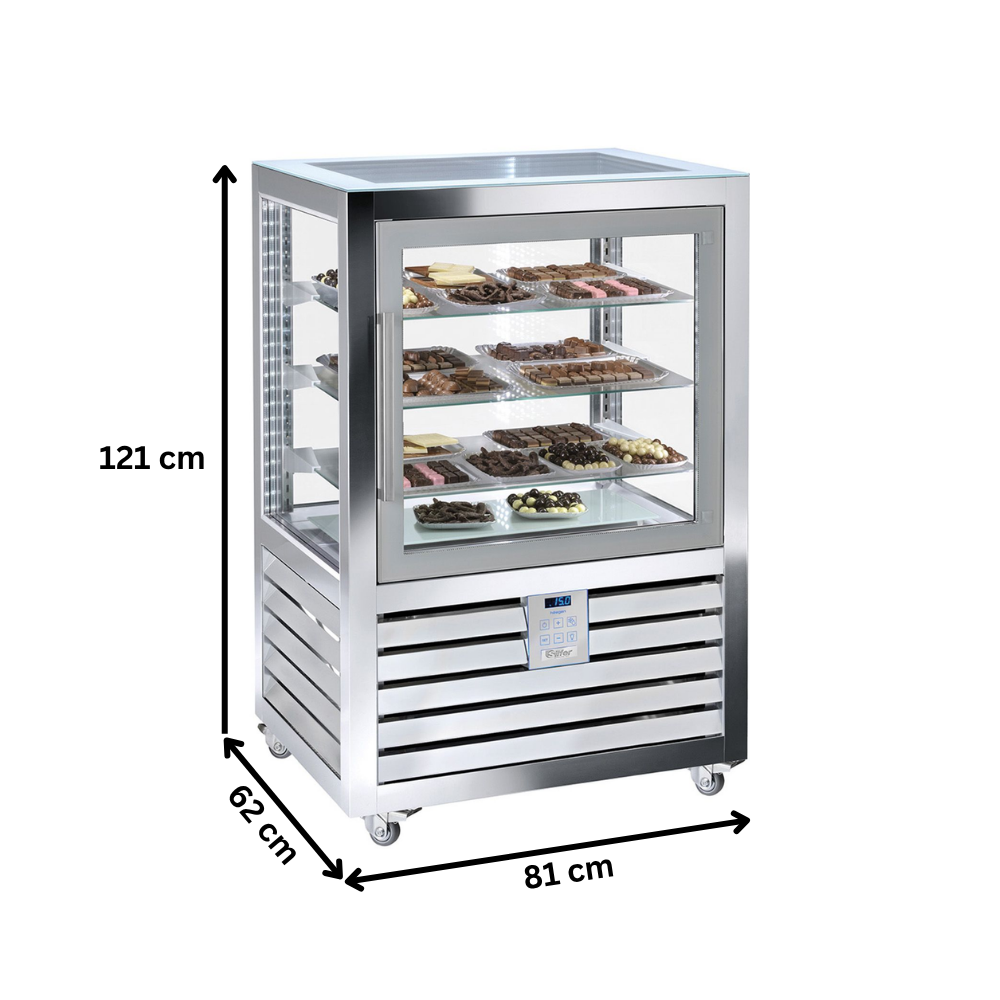 Vitrina verticala ptr ciocolata 264 lt - 5