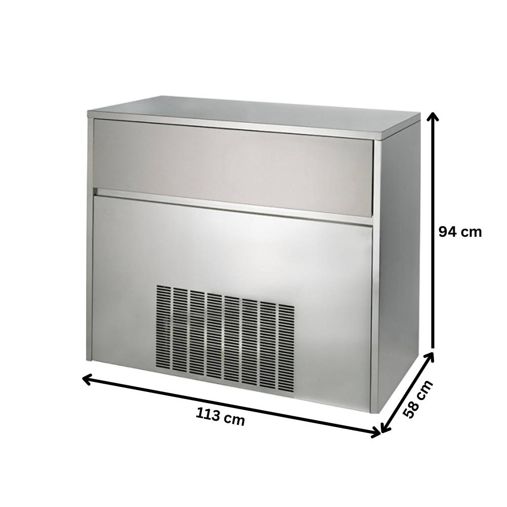 Masina cuburi  de gheata profesionala, capacitate 160  kg/zi - 2