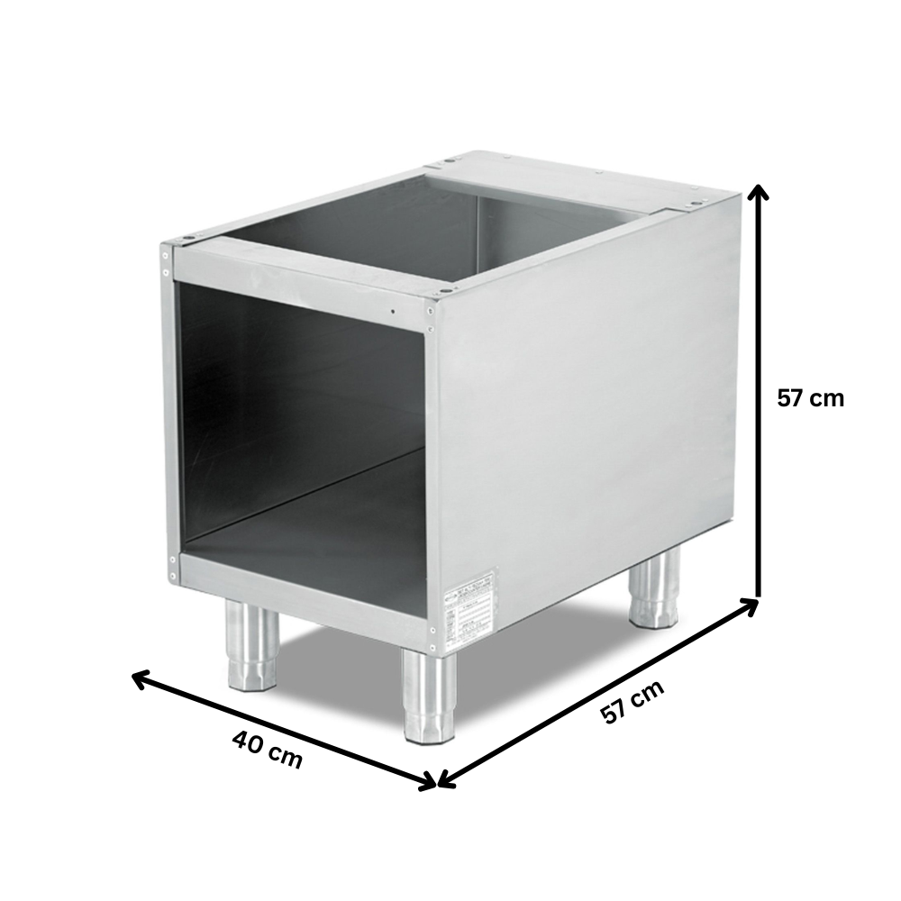 Dulap neutru deschis, inox, 40*57*57 cm - 1
