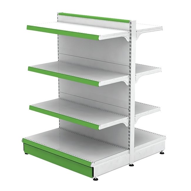 Raft metalic de mijloc (gondola) 100*140 baza 40 cm si 6 polite de 30 cm - 0