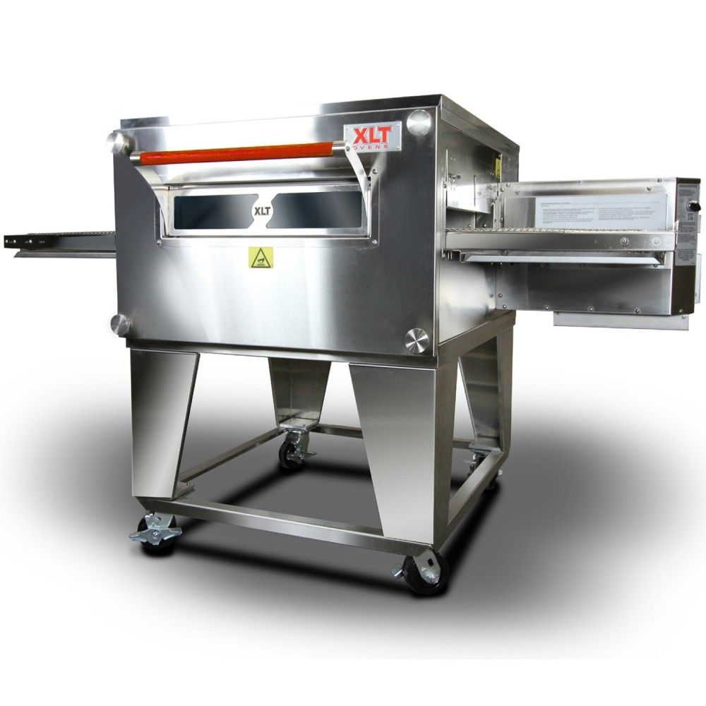 Cuptor cu banda XLT 1832, profesional, pentru covrigi si pizza, pe gaz, inox, 178*121*108 cm - 2