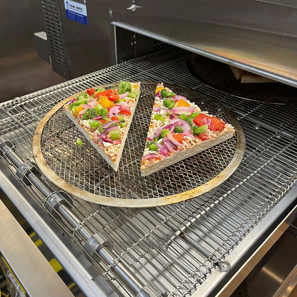 Cuptor cu banda XLT 3255, profesional, pentru covrigi si pizza, pe gaz, inox, 236*158*108 cm - 6