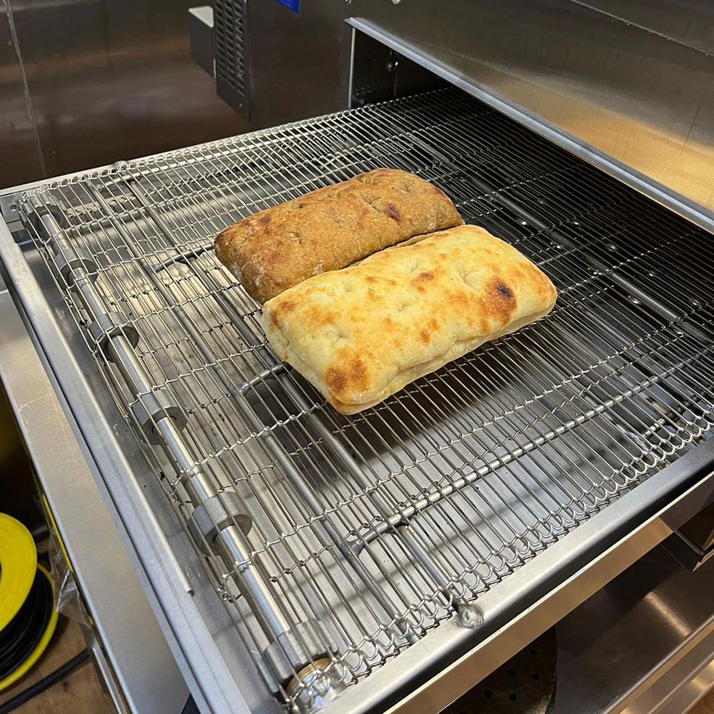 Cuptor cu banda XLT 3255, profesional, pentru covrigi si pizza, electric, inox, 236*158*108 cm - 6