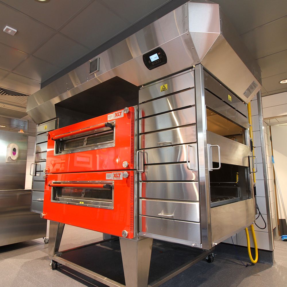 Cuptor cu banda XLT 3255, profesional, pentru covrigi si pizza, electric, inox, 236*158*108 cm - 5