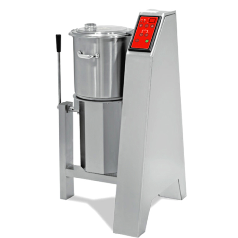Cutter mixer vertical pentru humus, inox, 50 lt, 72*69*125 cm - 3