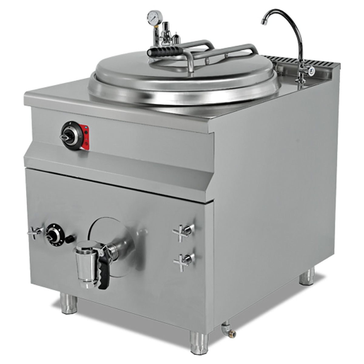 Marmita electrica, profesionala, inox, 70 lt, incalzire indirecta, 80*73*85 cm - 0