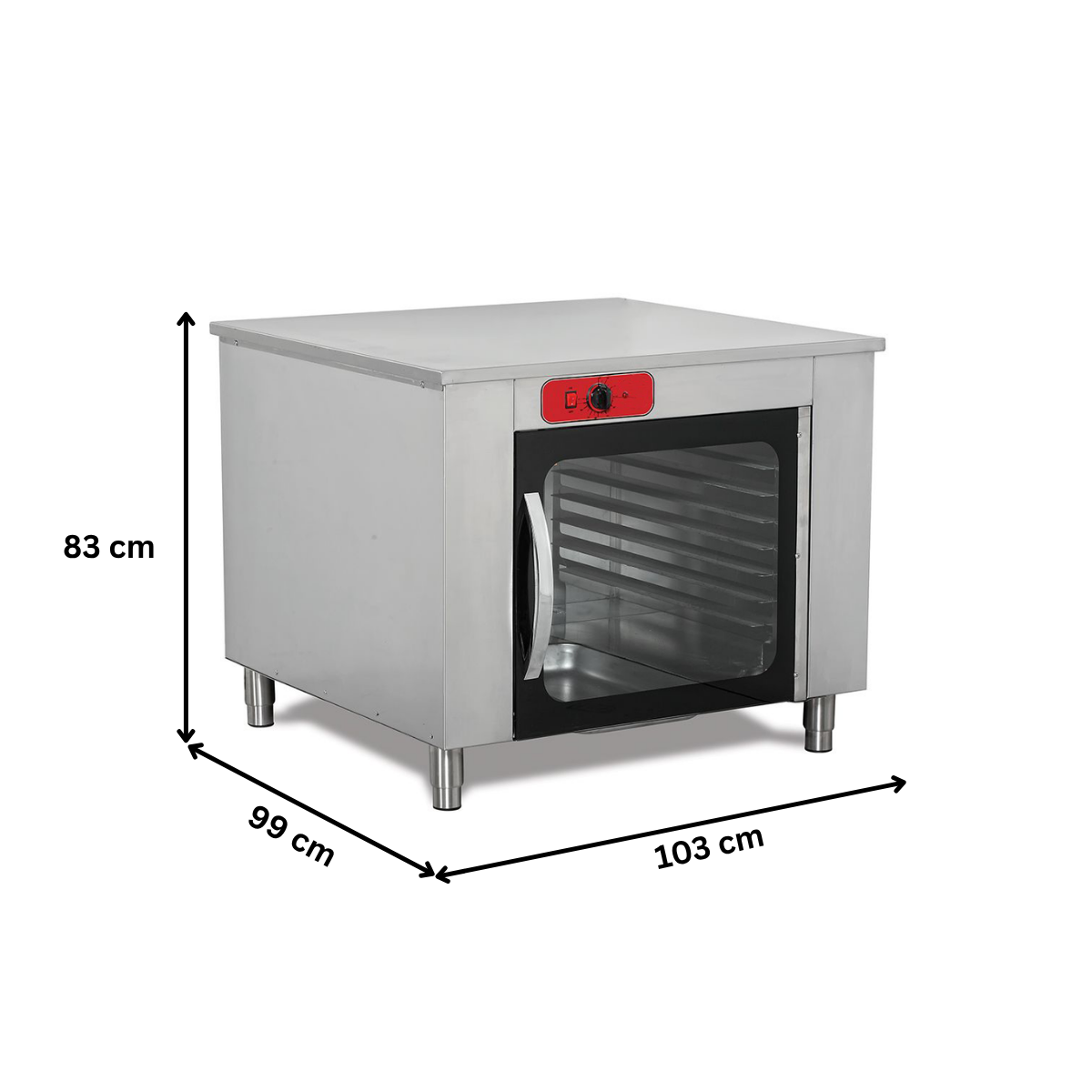 Dospitor electric profesional, capacitate: 8 tavi 60*40, panou de control mecanic - 5