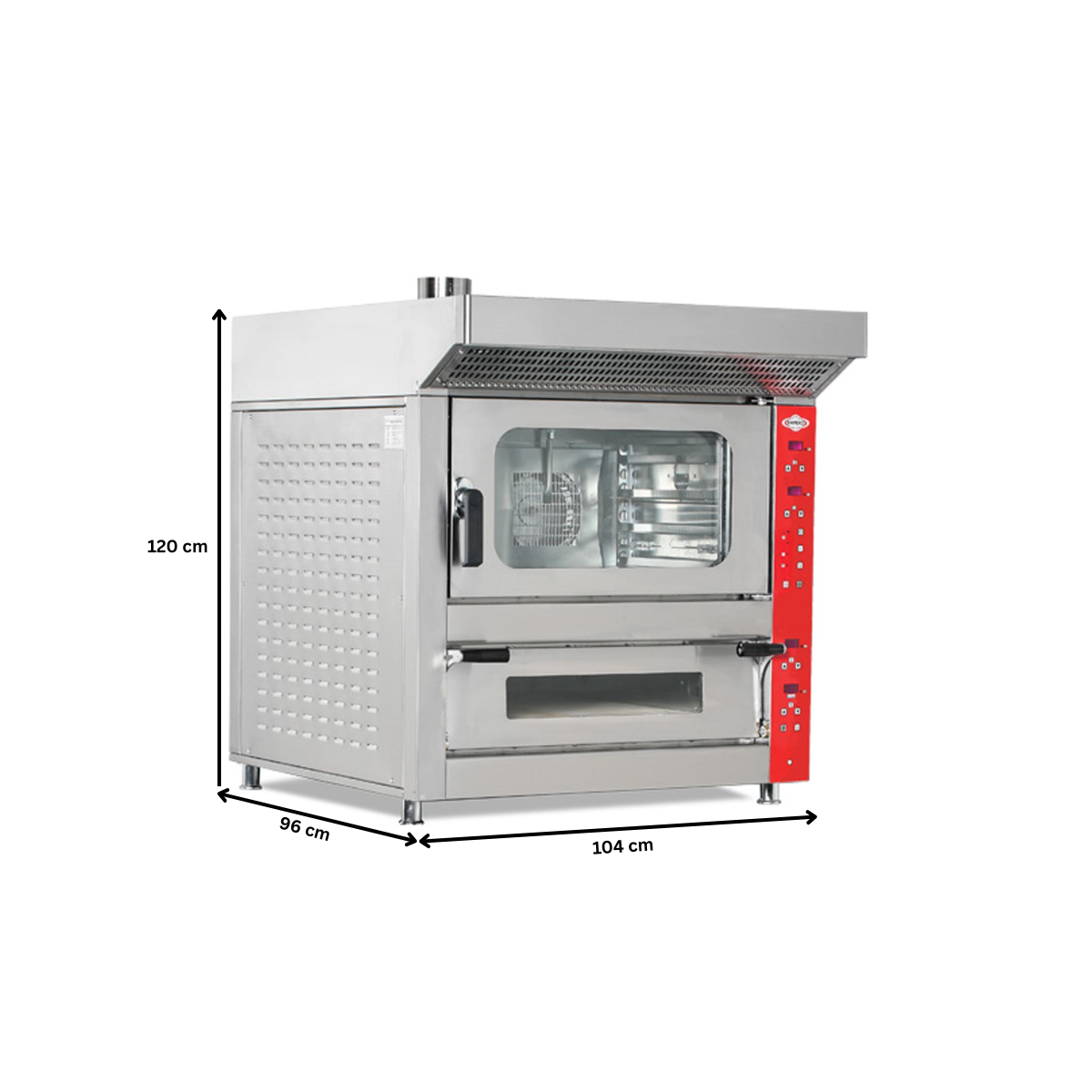 Cuptor profesional combi 5 pizza 25 cm - 1