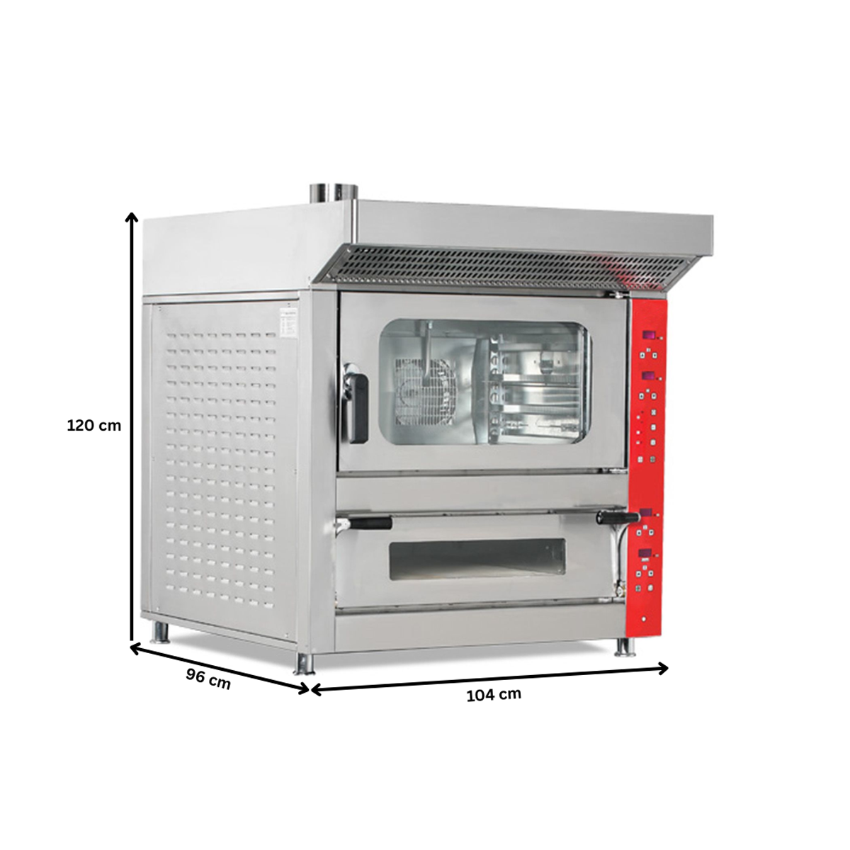 Cuptor profesional combi 5 pizza 25 cm - 1