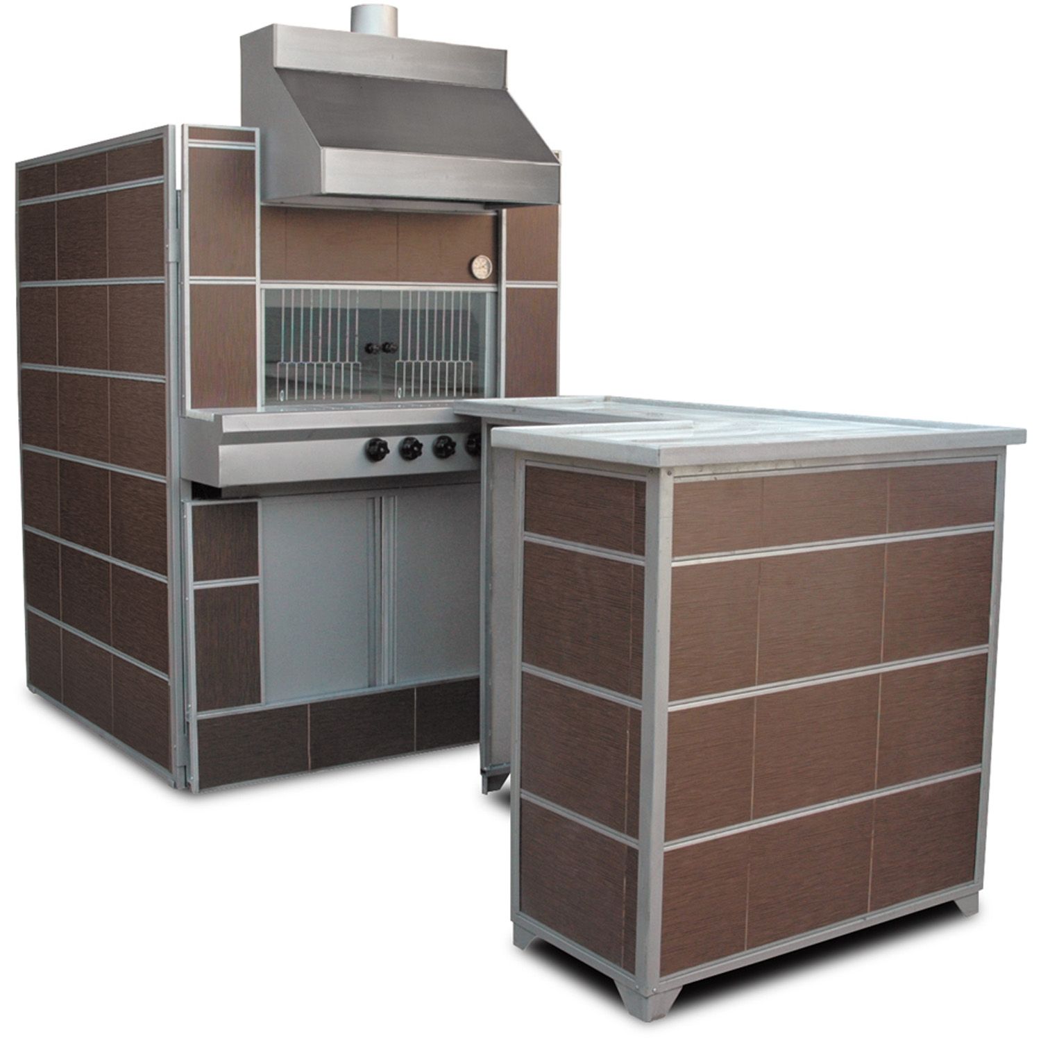 Cuptor profesional lahmagiun si pita, cu gaz - 140*160 cm - 0