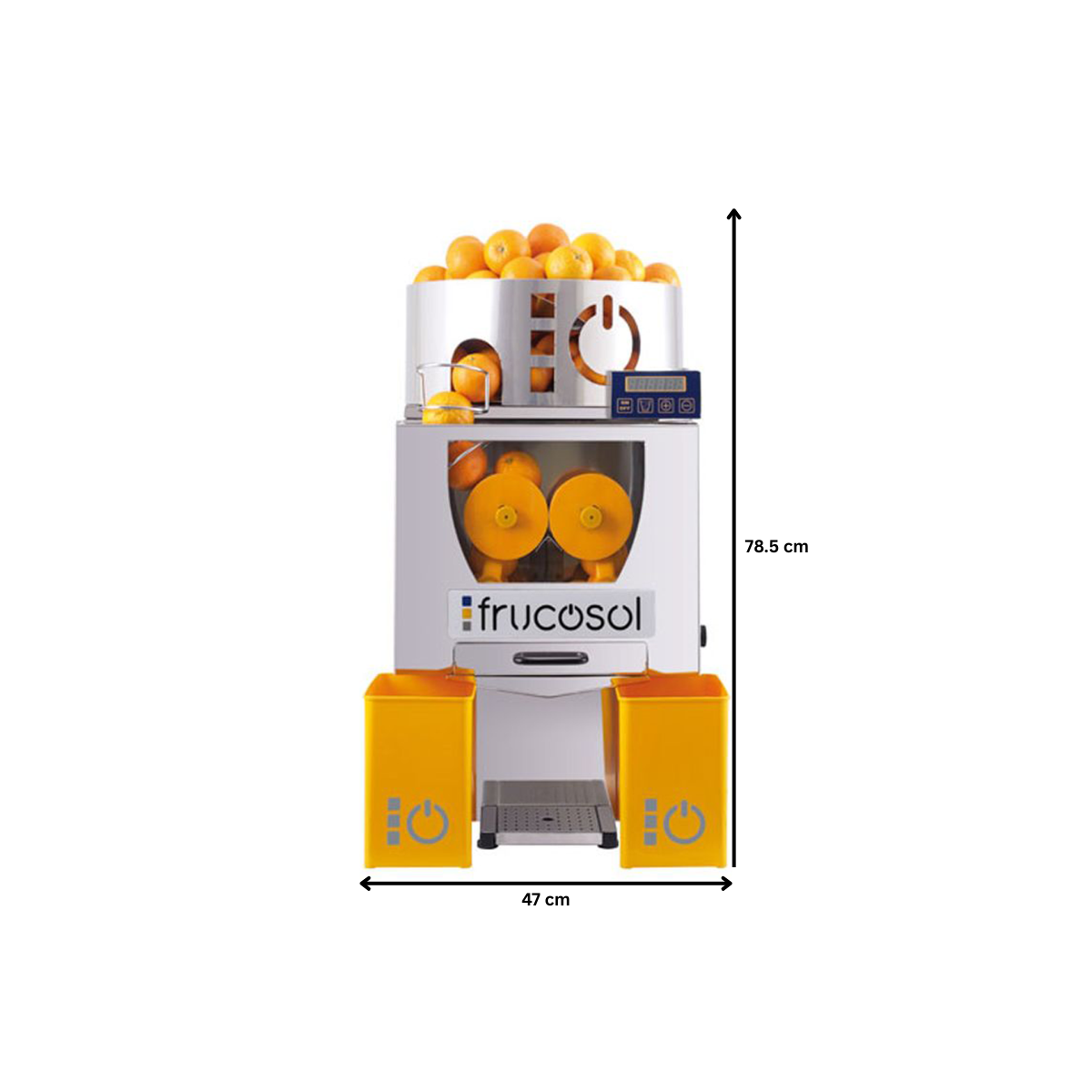 Storcator automat de citrice Frucosol, 25 fructe/min cu contor digital - 5