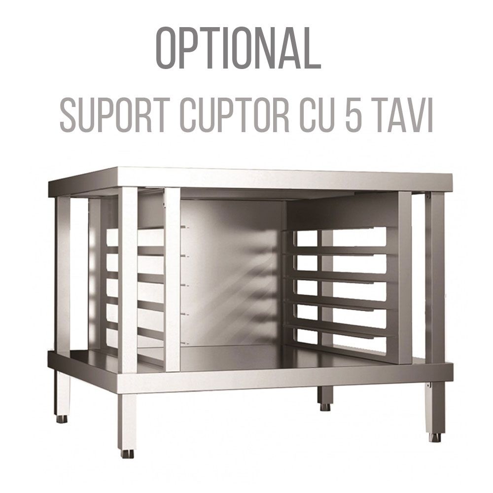 Cuptor profesional SOGECO by Gierre gastro electric cu convectie si abur, afisaj digital, 10 cuve - 2