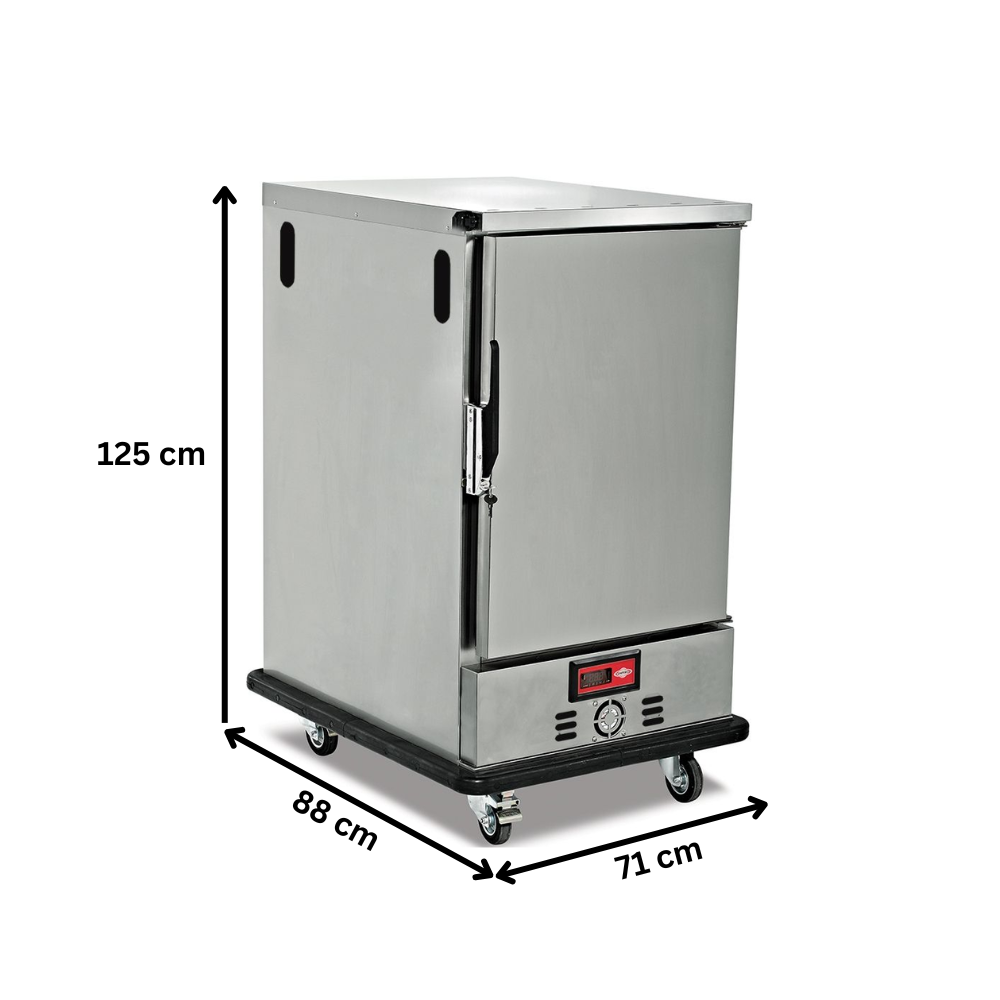 Carucior inox banquet cald 6 cuve GN 2/1 - 2