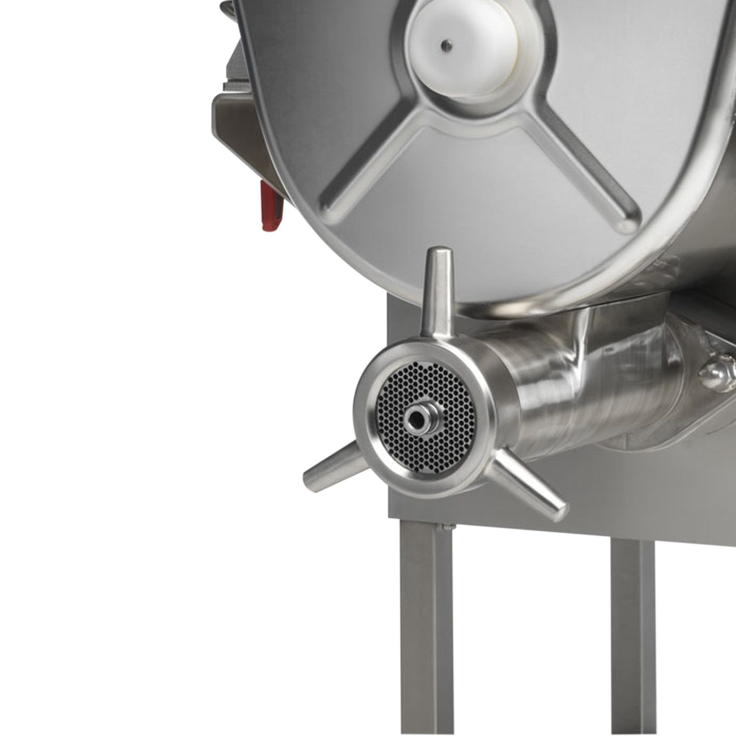 Masina pentru tocat carne, LA MINERVA, cu malaxor, inox, 1500 kg/h, 75*116*130 cm - 1