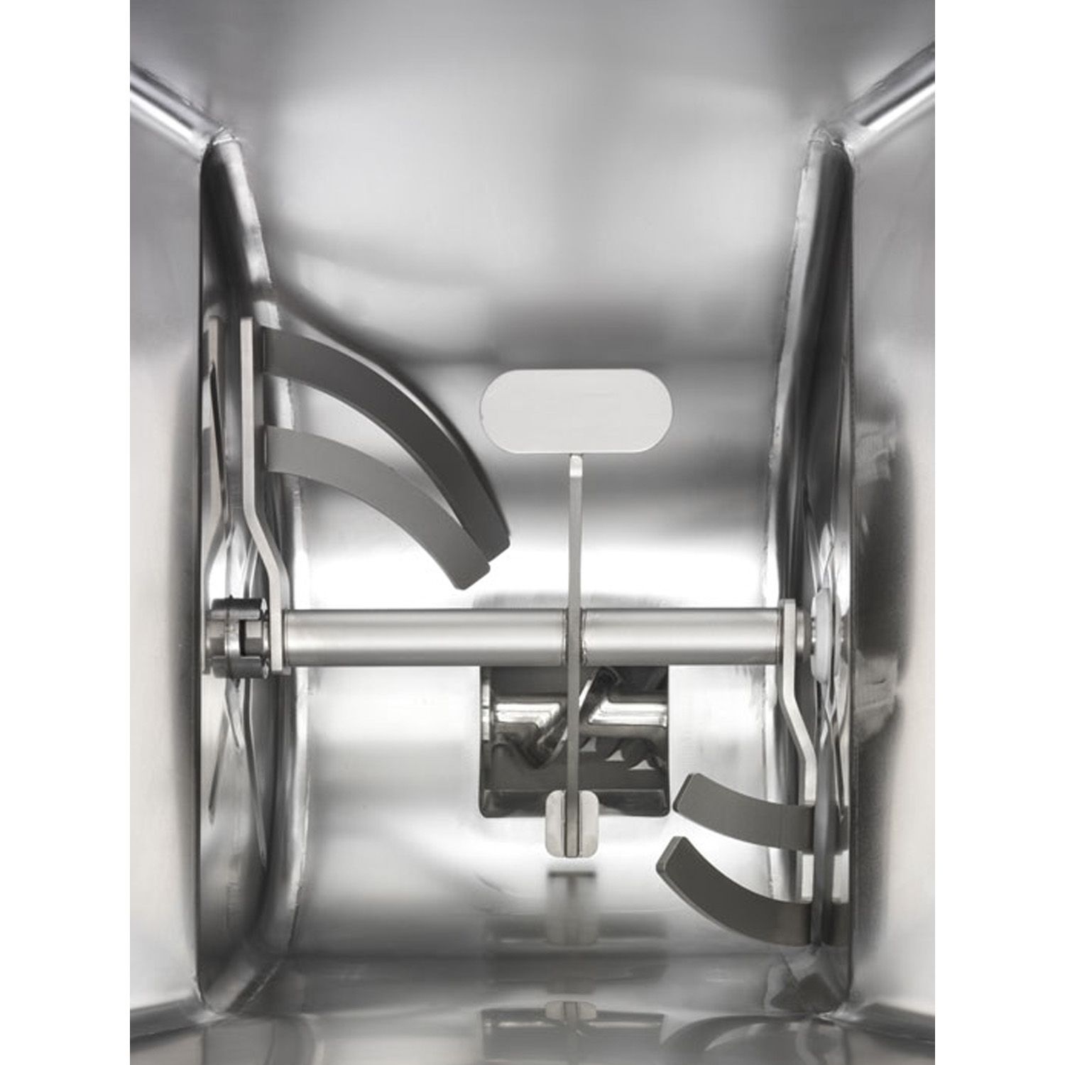Masina pentru tocat carne, LA MINERVA, cu malaxor, inox, 1500 kg/h, 75*116*130 cm - 2
