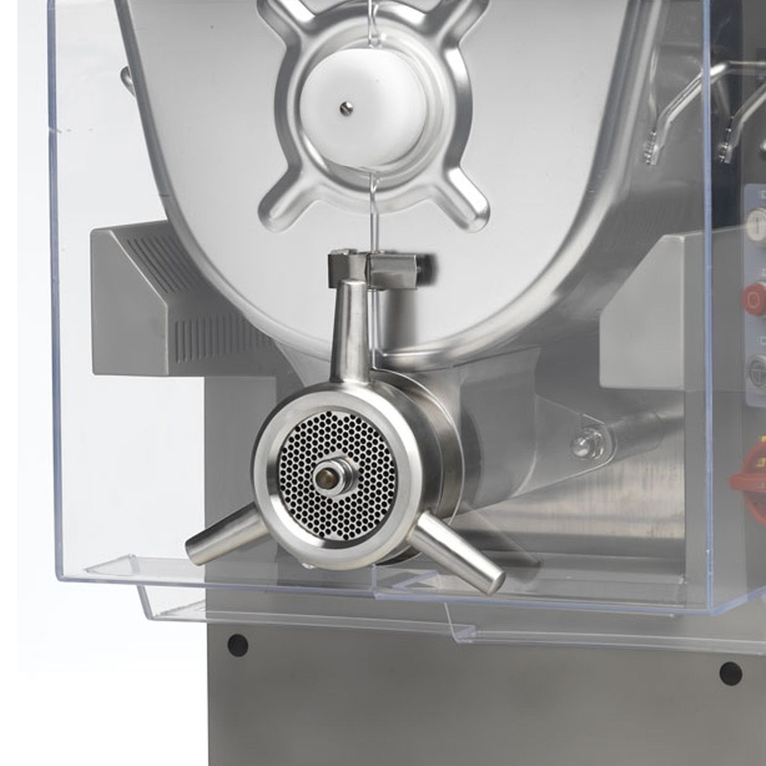 Masina pentru tocat carne, LA MINERVA, cu refrigerare, malaxor, 1500 kg/h, 75*116*130 cm - 2