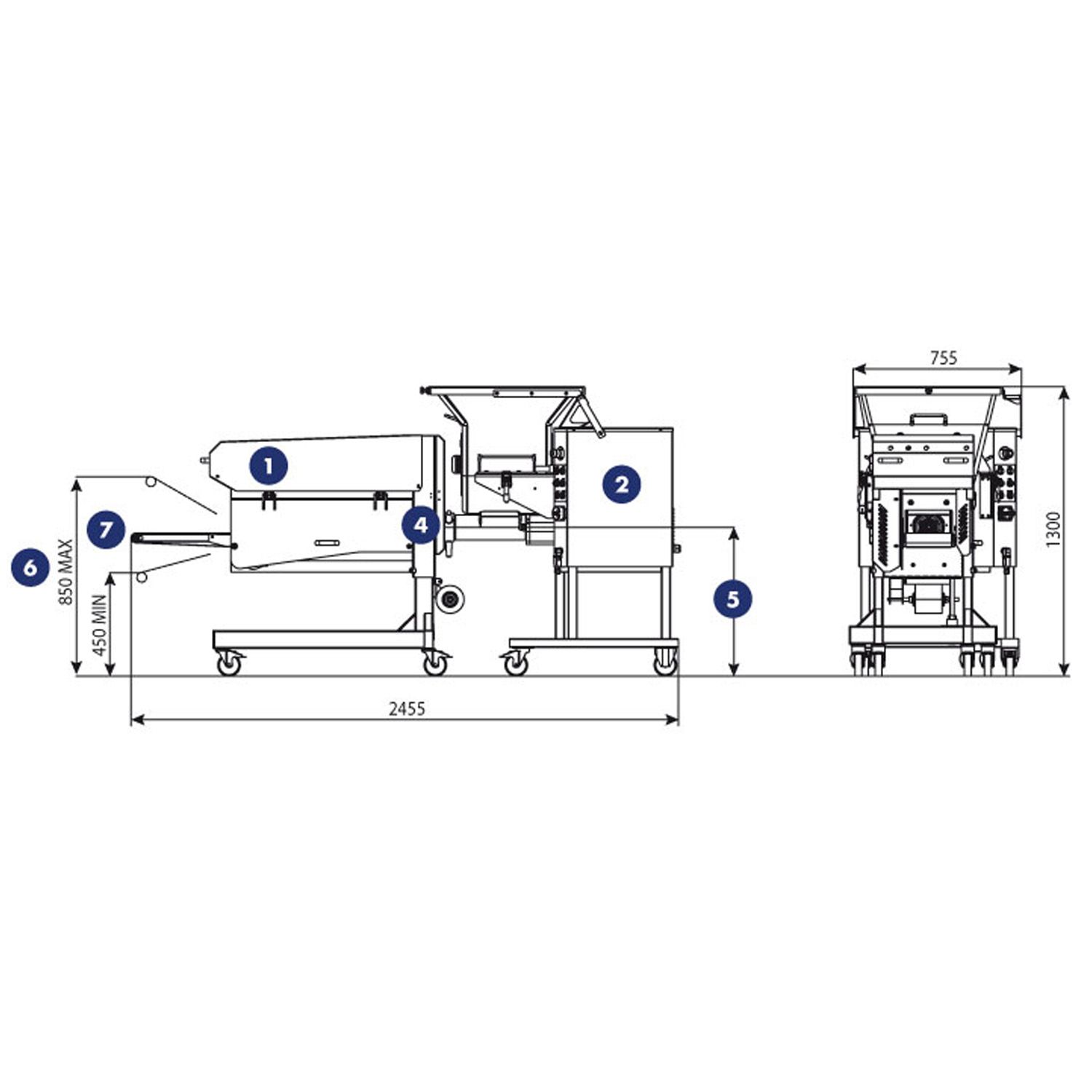 Linie portionare carne LA MINERVA - 3