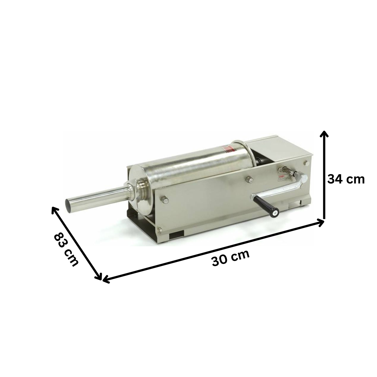 Masina de umplut carnati orizontala 7 lt - 6