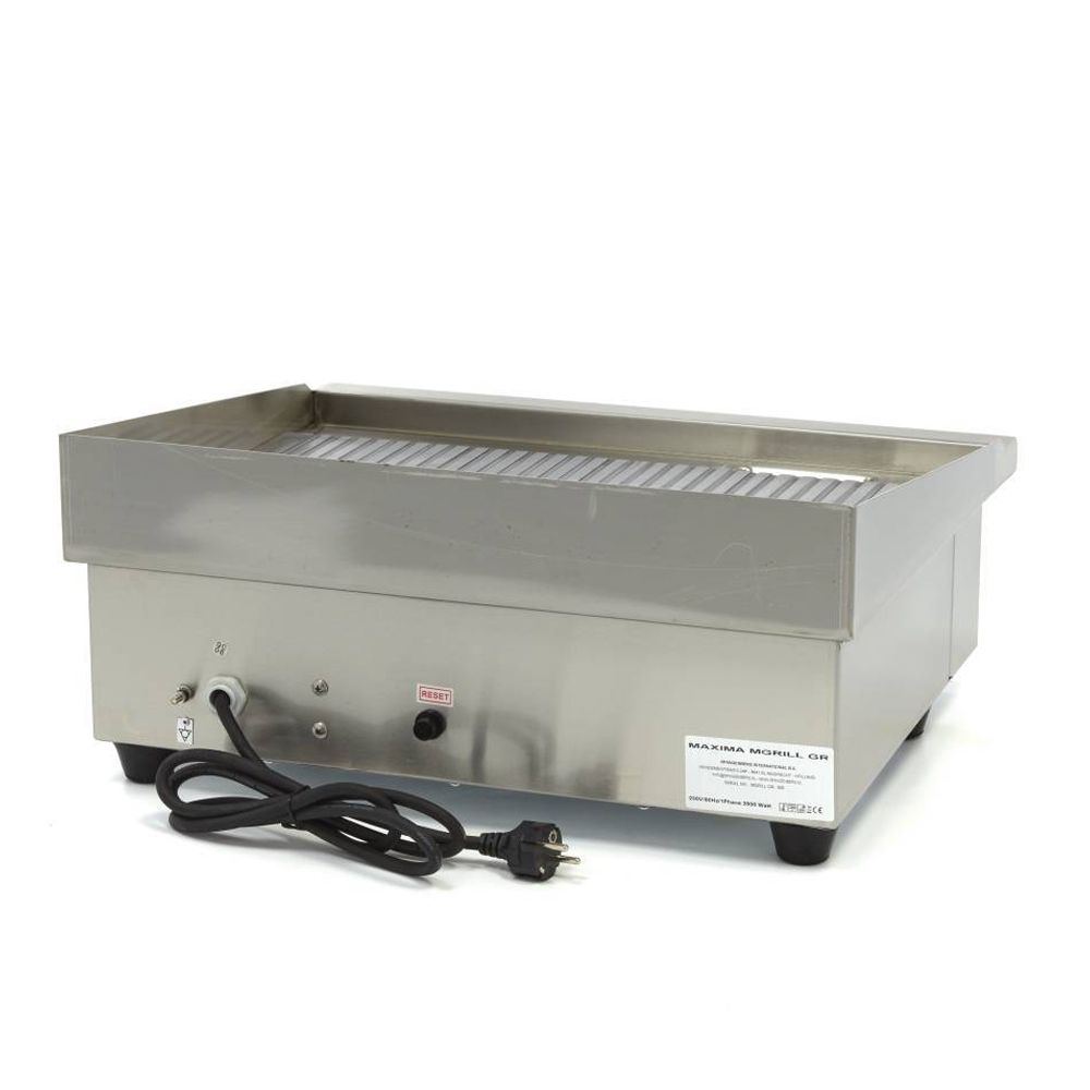 Grill electric dublu cu suprafata striata - 3
