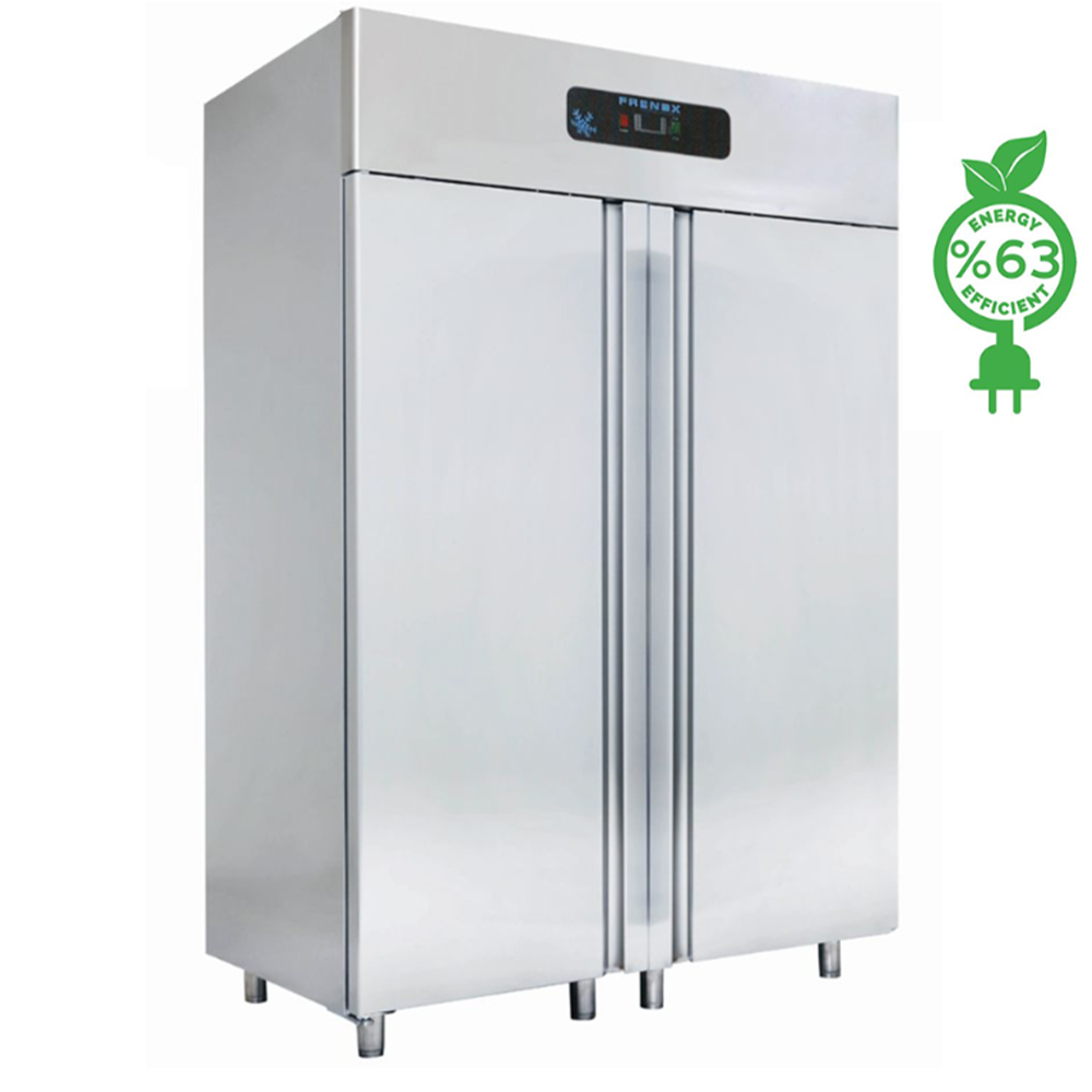 Dulap congelator snack vertical inox, FRENOX cu 2 usi, 1200 lt - 3