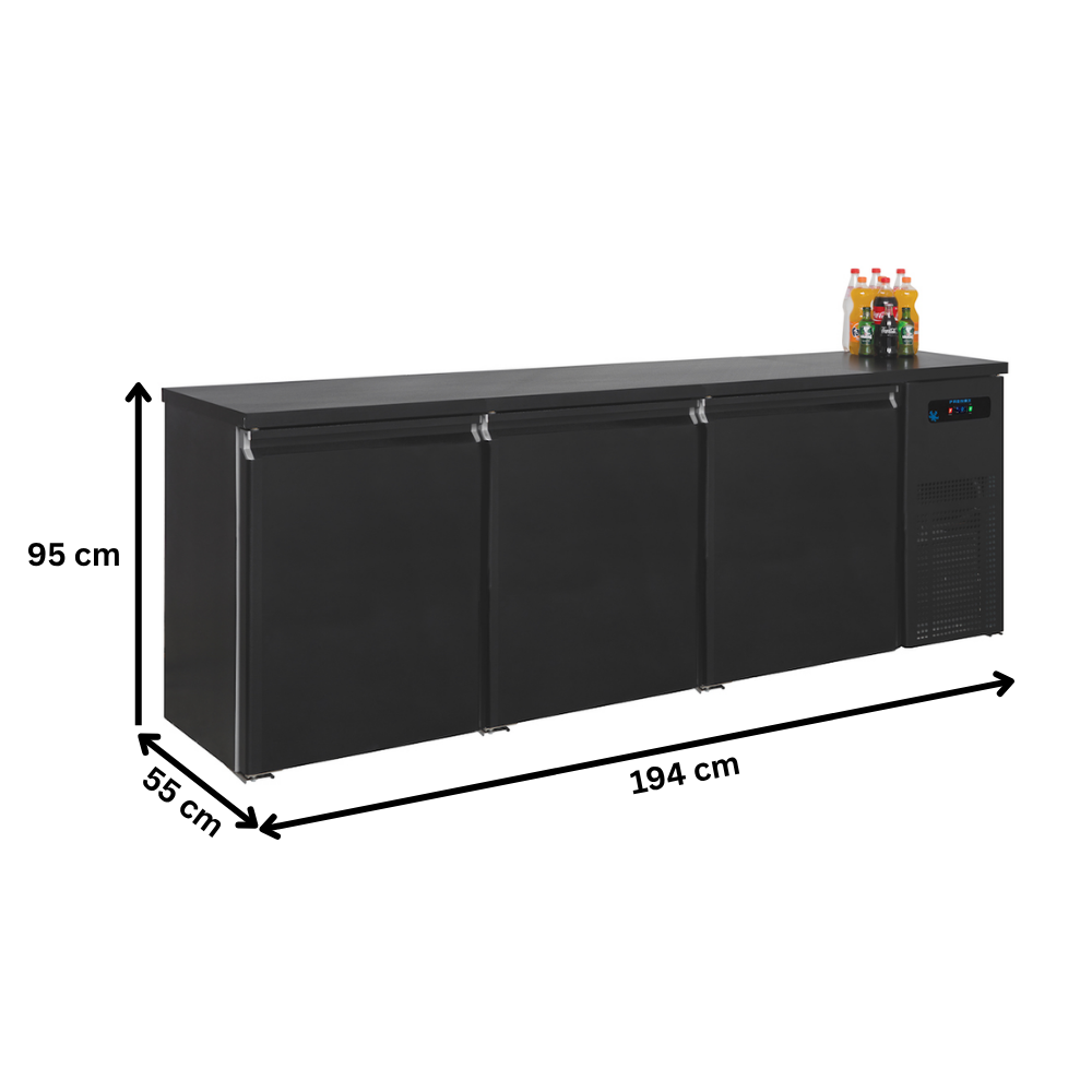 Masa rece FRENOX pentru bauturi cu 3 usi - 3