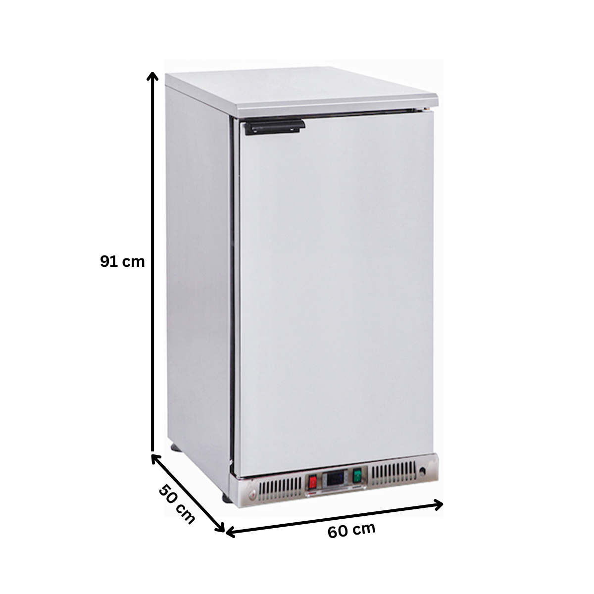 Frigider inox pentru bar FRENOX cu 1 usa batanta - 2