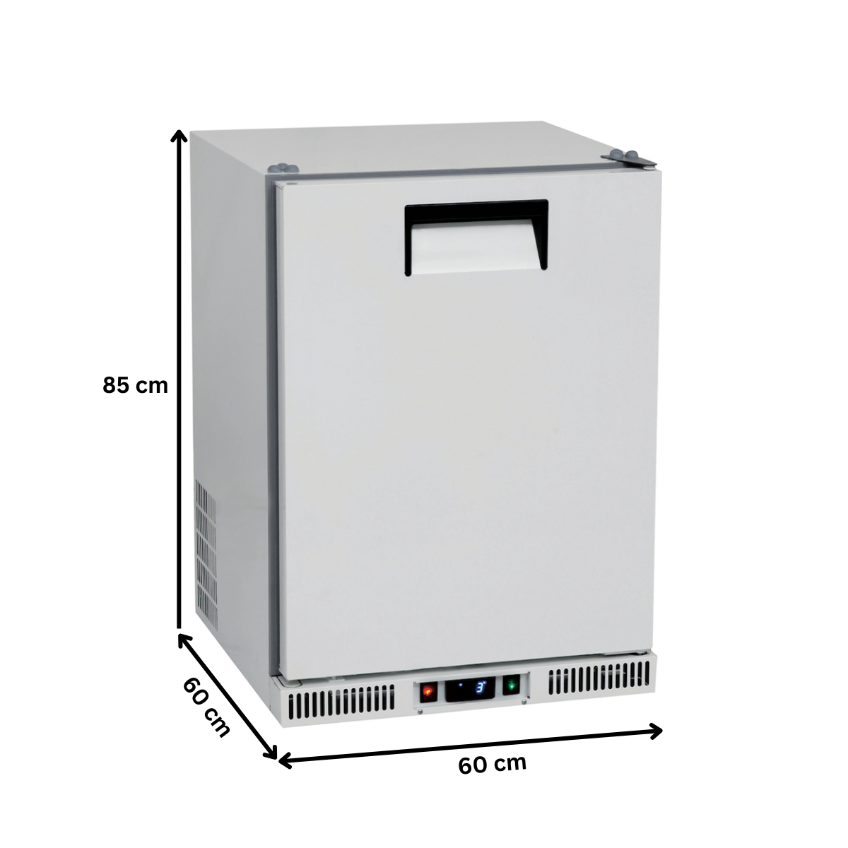 Dulap congelator vertical inox, FRENOX cu 1 usa, 110 lt - 4