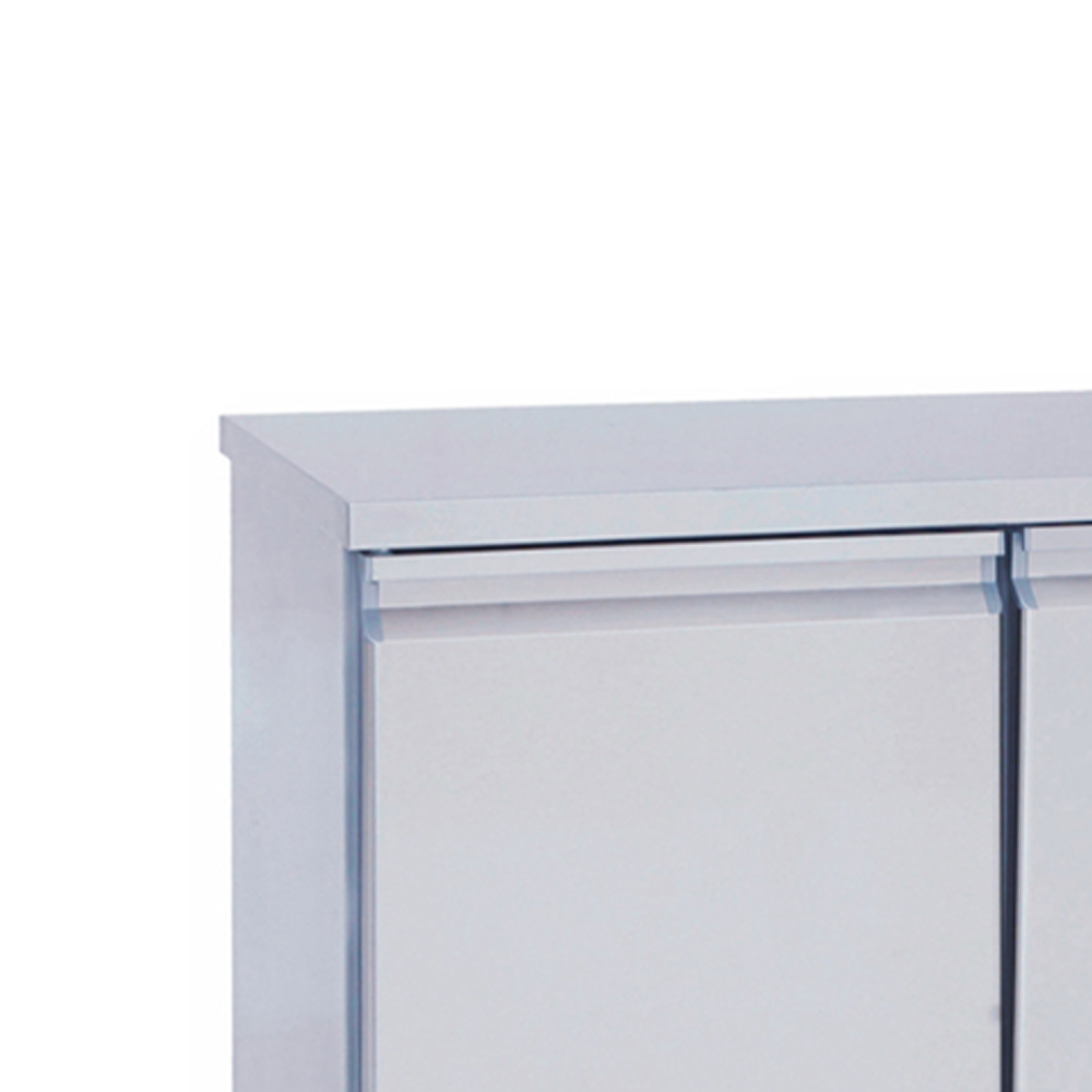 Masa congelare preparare pizza FRENOX, profesionala, inox, 2 usi, 380 lt, 155*80*85 cm - 1