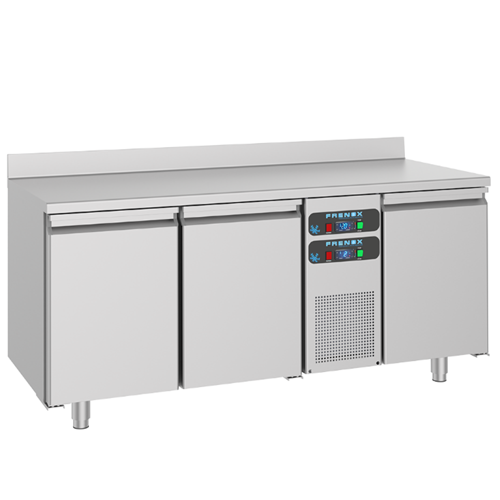Masa rece/congelare FRENOX cu 3 usi, profesionala, inox, 474 lt, 179*70*85 cm - 0