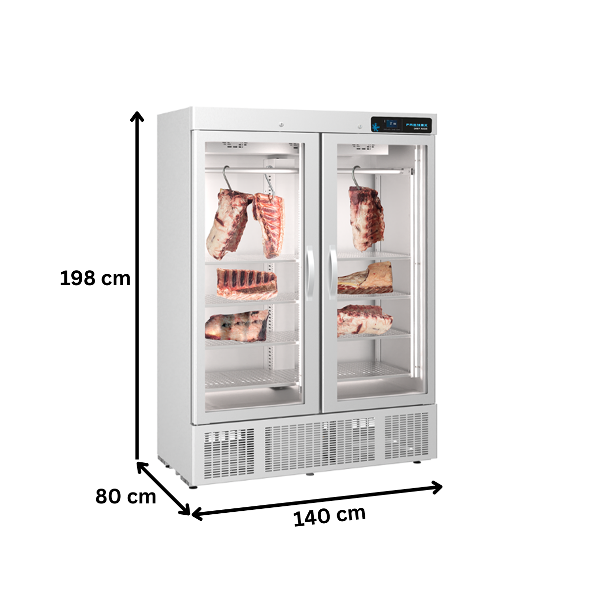 Dulap frigorific vertical maturare carne FRENOX cu 2 usi - 3