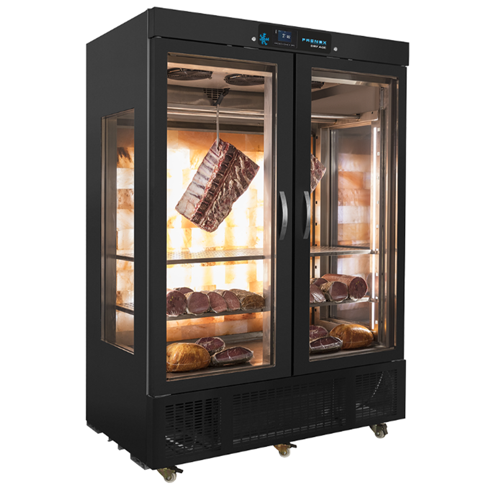 Dulap frigorific vertical inox, maturare carne FRENOX, cu 2 usi, 1300 lt - 0