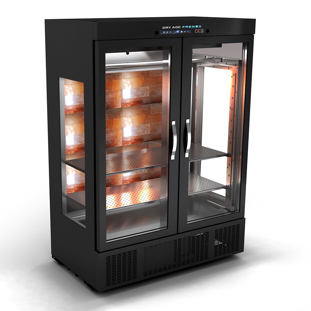 Dulap frigorific vertical inox, maturare carne FRENOX, cu 2 usi, 1300 lt - 1