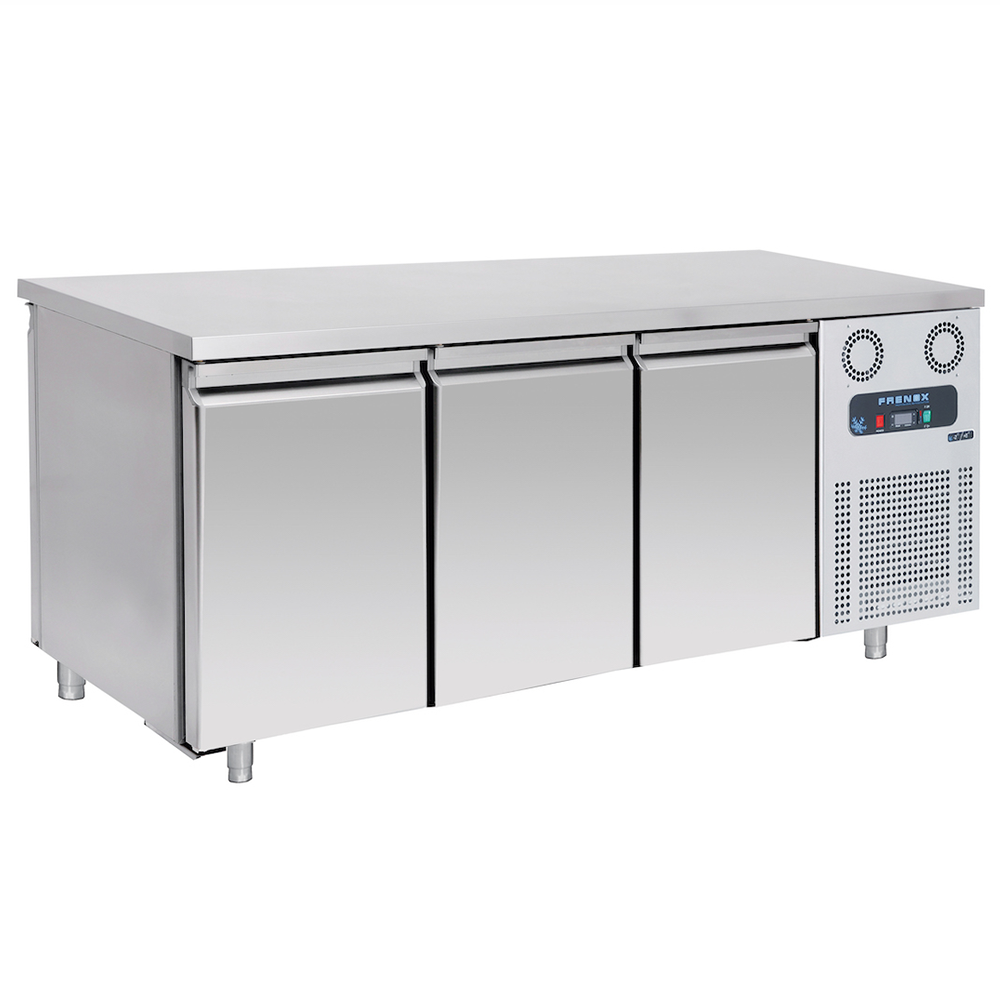 Masa rece FRENOX, de mijloc, profesionala, inox, 3 usi, 474 lt, 187*70*85 cm - 0