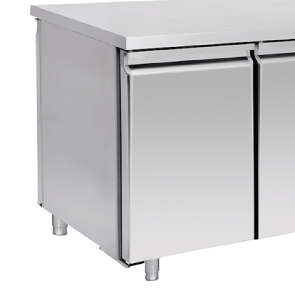 Masa rece FRENOX, de mijloc, profesionala, inox, 3 usi, 474 lt, 187*70*85 cm - 2