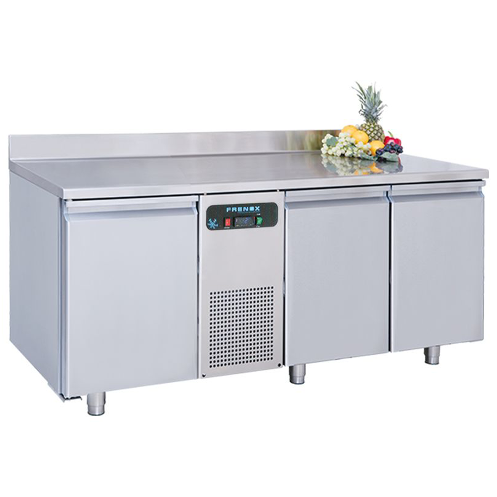 Masa rece FRENOX, profesionala, inox, 3 usi, 400 lt, 178.5*60*85 cm - 0