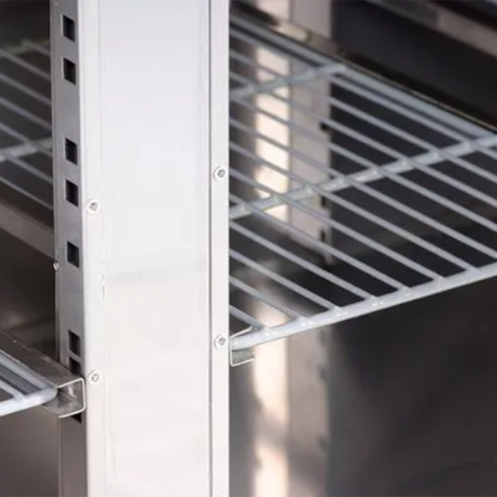 Masa rece FRENOX, profesionala, inox, 3 usi, 400 lt, 178.5*60*85 cm - 2