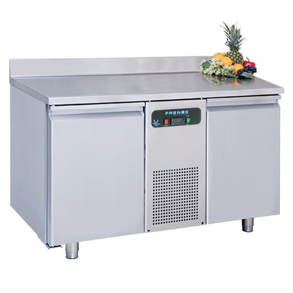 Masa rece FRENOX, profesionala, inox, 2 usi, 250 lt, 130*60*85 cm - 0