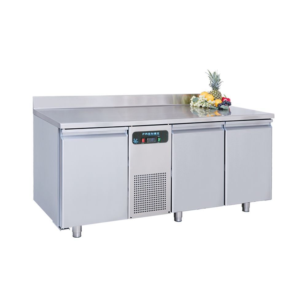 Masa rece FRENOX, profesionala, inox, 3 usi, 400 lt, 179*60*85 cm - 0