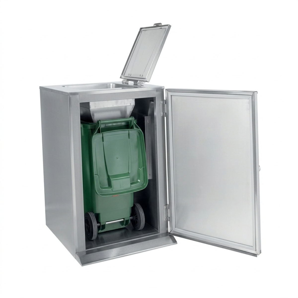 Racitor cos de gunoi FRENOX, dezghetare automata, Capacitate: 1x120 litri, Temperatura de lucru: -2/+8°C - 4