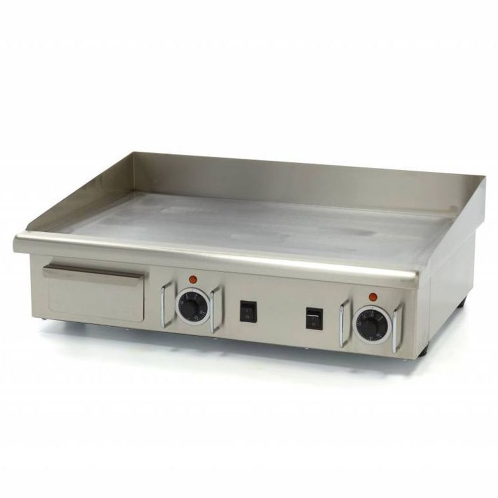 Grill electric dublu cu suprafata neteda - 5