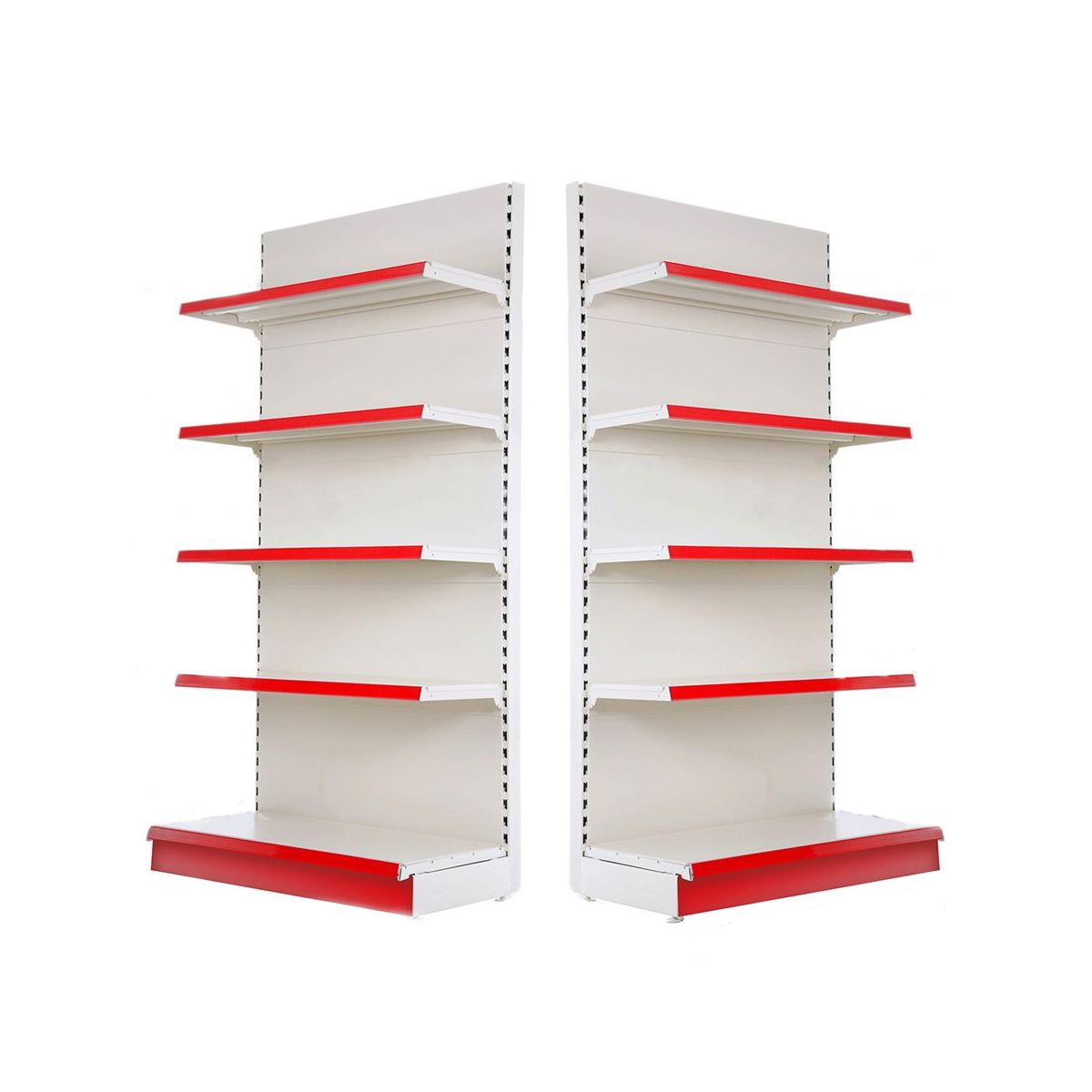 Raft metalic de perete 60*220 baza 40 cm si 4 polite de 30 cm - 0
