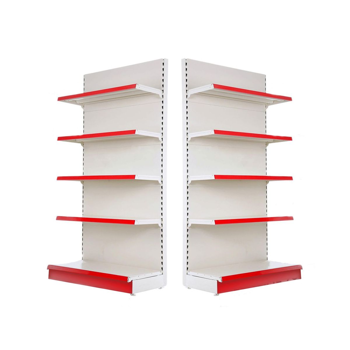 Raft metalic de perete 90*220 baza 40 cm si 4 polite de 30 cm - 0