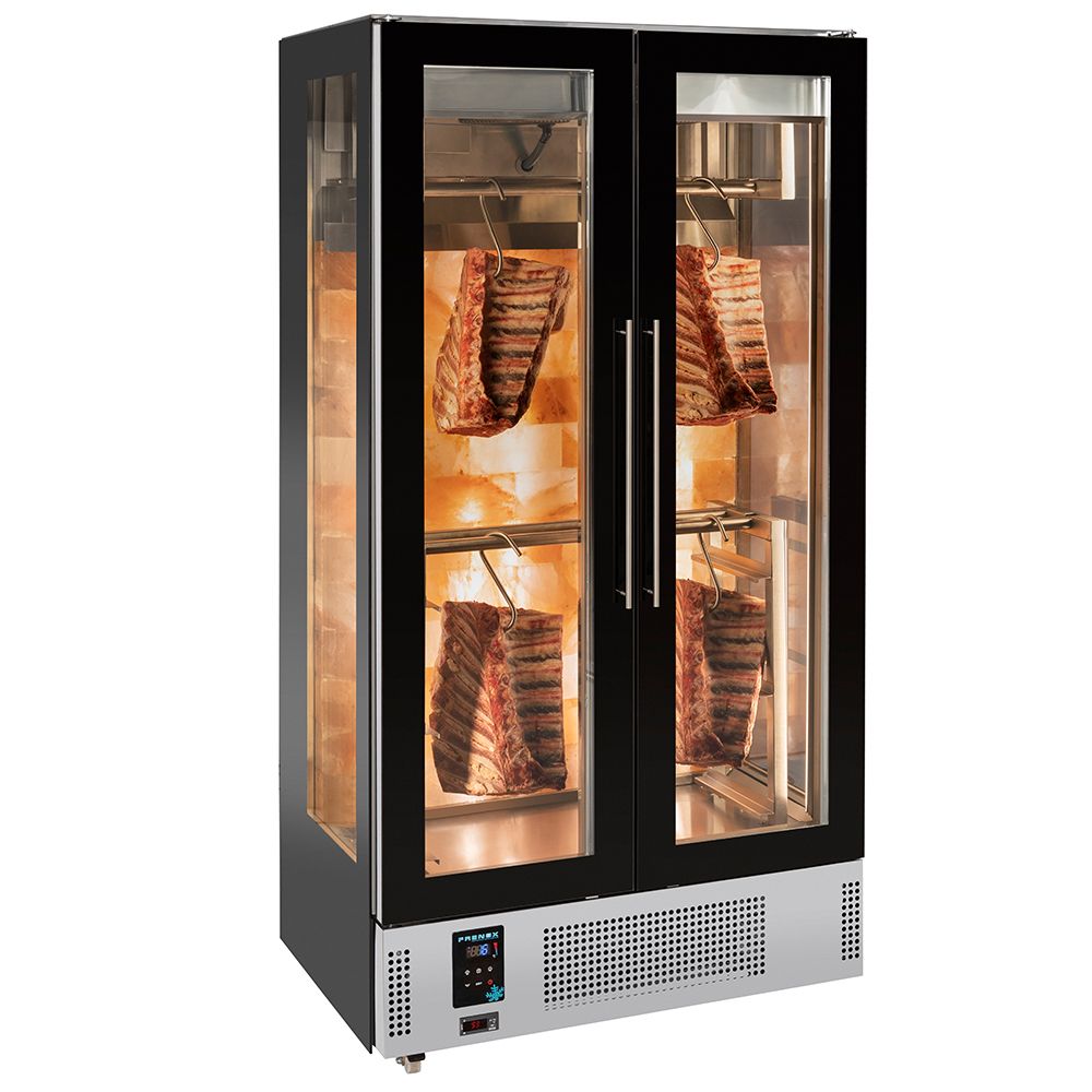 Dulap frigorific vertical inox, maturare carne FRENOX, cu 2 usi, 1300 lt - 0