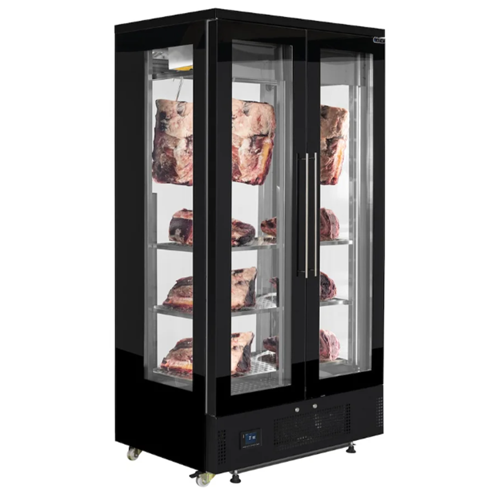 Dulap frigorific vertical inox, maturare carne FRENOX, cu 2 usi, 680 lt - 2