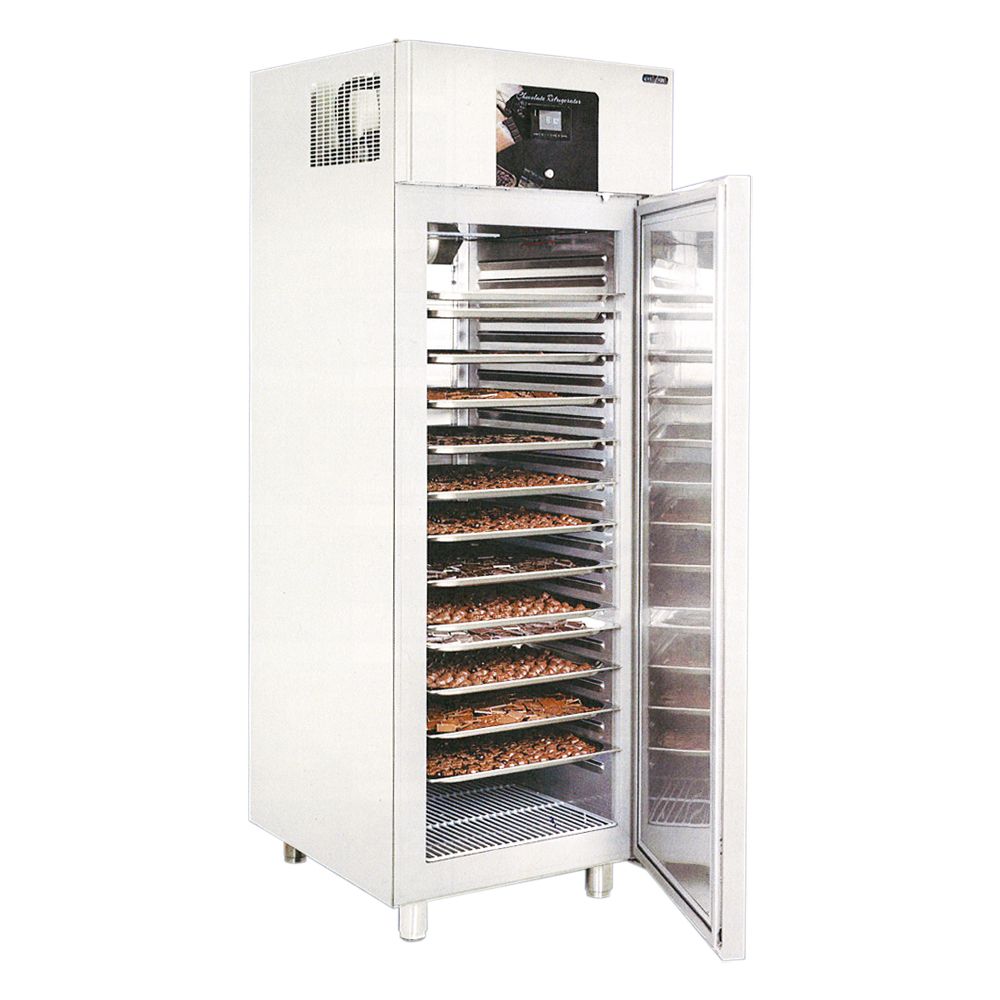 Dulap frigorific vertical inox, cu umidificare  pentru ciocolata, cu 1 usa, 700 lt - 1