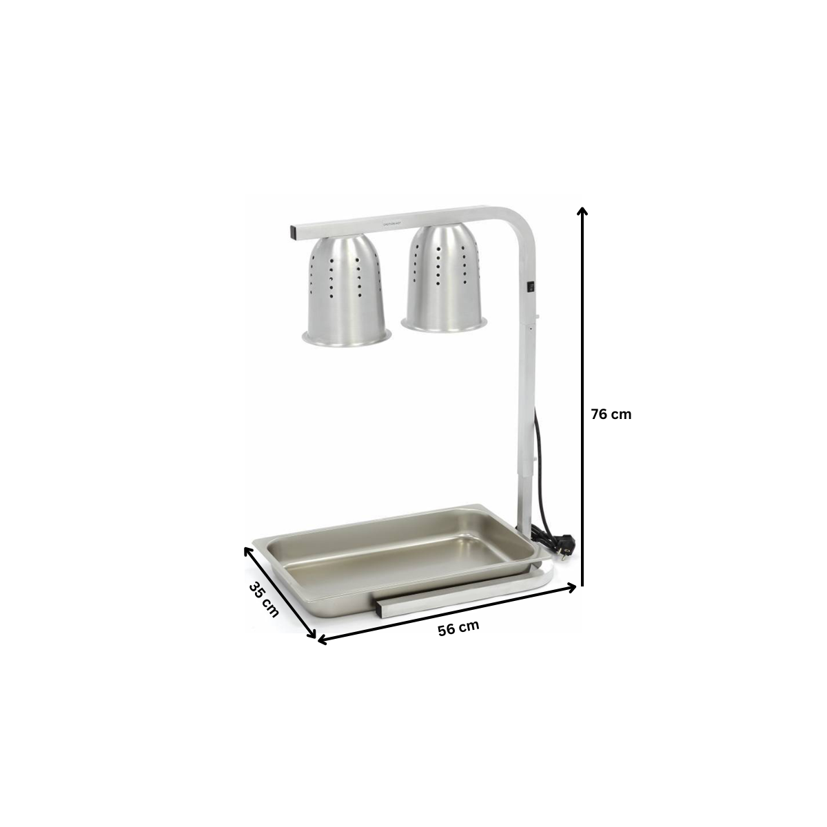 Lampa pentru incalzire dubla - 5